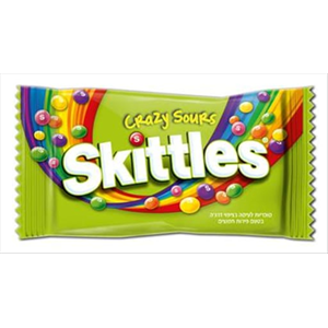 סקיטלס ירוק חמוץ 38 גרם – 14 יח' במארז