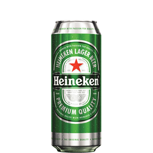 24 פחיות בירה הייניקן 500 מ"ל