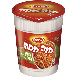 מנה חמה ספגטי בולונז - 12 יחידות