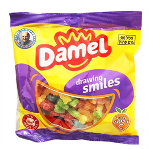 סוכריות גומי דובי מסוכר דאמל 500 גרם