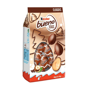 קינדר בואנו מיני ביצים בשקית 80 גרם - 12 יחידות