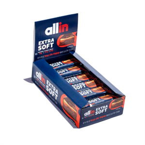 18 חטיפי חלבון אקסטרה סופט שוקולד חלב קרמל 55 גרם