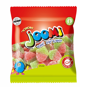 גומי ג'ומי תות מסוכר חמוץ 500 גרם