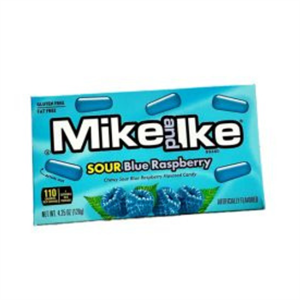 מייק אנד אייק סוכריות ג'לי בטעם פטל חמוץ 120 גרם