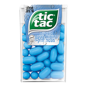 תיק תק בטעם מנטה חזק - 4 יחידות באריזה