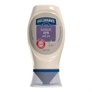 מיונז עם שום הלמנס 235 גרם