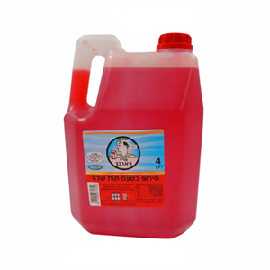 סירופ ברד בטעם תות שדה 4 ליטר