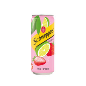 פחית שוופס מוגז תות ליים 330 מ"ל 1/24