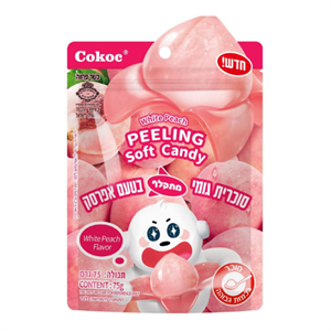 סוכריות גומי מתקלף אפרסק 75 גרם