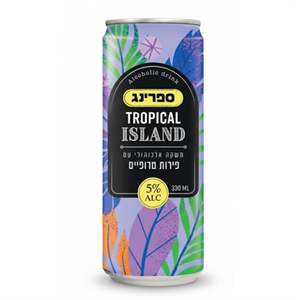24 פחיות ספרינג אלכוהול פירות טרופיים 330 מ"ל