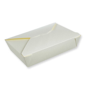 מארז קרטון ביו 2 גדול לבן - 360 יחידות