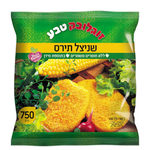 שניצל תירס 750 גרם בד"צ **