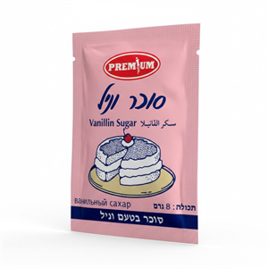 סוכר וניל 10 גרם 10 יחידות במארז