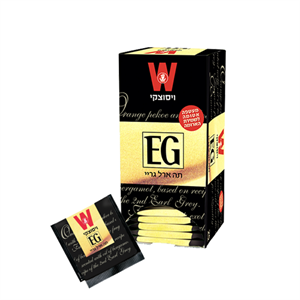 תה ארל גריי 25 יח' באריזה (ויסוצקי)(12)