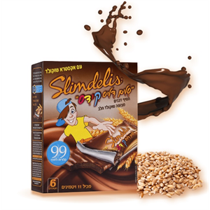 סלים דליס לילדים שוקולד חלב 6 יחידות במארז