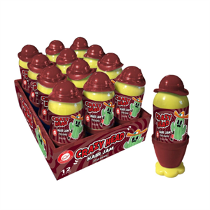 ממתק ג'לי ראש דשא חום בטעם קולה - 12 יחידות