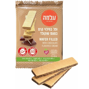 וופל עלמה שוקולד קלאסי 200 גרם (24)
