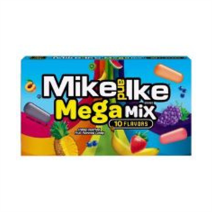 Mike and Ike סוכריות מגה מיקס בקופסה 120 גרם