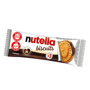 נוטלה ביסקוויט שלשות – 28 יח' במארז, 4 מארזים בקרטון