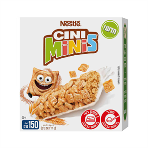 סינימיניס בר חטיף דגנים 22 גרם - מארז 6 יחידות