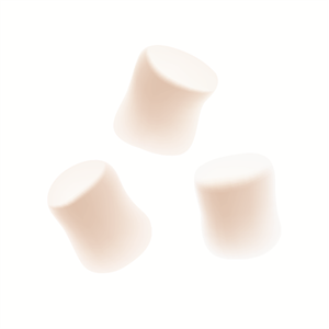 מרשמלו מיני לבן בשקית 500 גרם