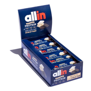 24 חטיפי חלבון אקסטרה קרים שוקולד לבן ועוגיות 60 גרם