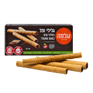 גלילי ופל עלמה במילוי שוקולד 100 גרם (24)
