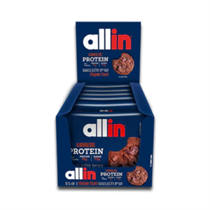 12 עוגיות חלבון בטעם שוקולד 60 גרם ליחידה