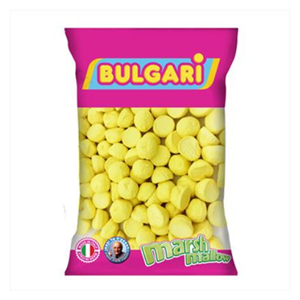 מרשמלו כדורים צהוב בשקית 400 גרם – 12 יח' במארז