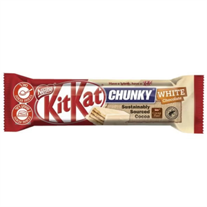 קיט קאט צ'אנקי שוקולד לבן – 3 יחידות באריזה – 24 יחידות במארז