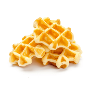 וופל בלגי 55 גרם ליחידה- 80 יחידות **