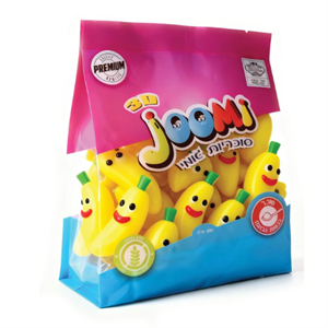 גומי ג'ומי 3D בננה מעוצבת 500 גרם