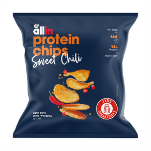 צ'יפס חלבון בטעם צ'ילי מתוק 40 גרם