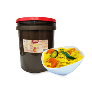 תערובת פרוסות ירקות חמוצים 10 ק"ג 