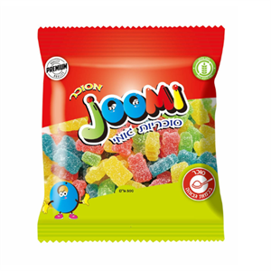 גומי ג'ומי דובונים מסוכר חמוץ 500 גרם