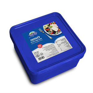 גבינה פטה יוונית קשה לגירוד בקופסא 4 ק"ג (כפר תבור) *