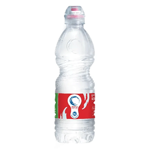 24 בקבוקי מים מינרלים פקק ספורט 500 מ"ל