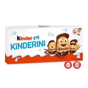 קינדר קינדריני ארוז אישי 25 גרם  - 4 במארז