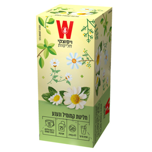 תה הגן הקסום קמומיל ונענע 25 שקיקים