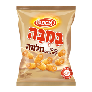 במבה במילוי קרם חלווה 60 גרם