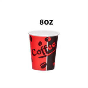 כוס נייר 8 אוז 50 יחידות