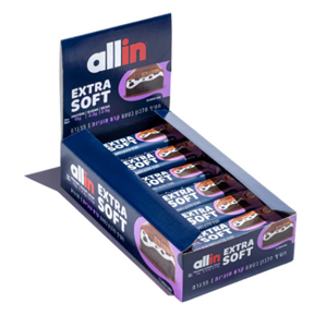 18 חטיפי חלבון אקסטרה סופט קרם עוגיות 55 גרם