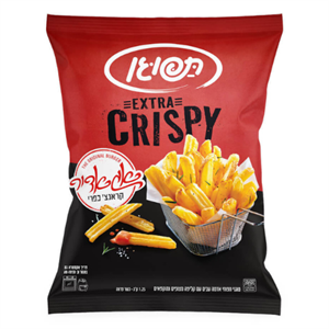 צ'יפס כפרי קריספי 2.5X4 ק"ג **
