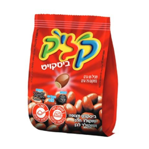 קליק ביסקוויט שוקולד חלב - 16 יחידות