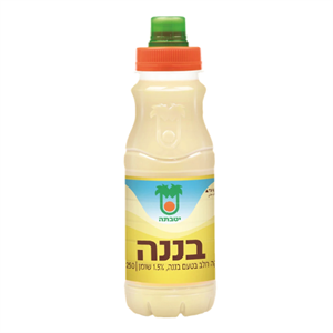 משקה בננה עם פקק 250 מ"ל *