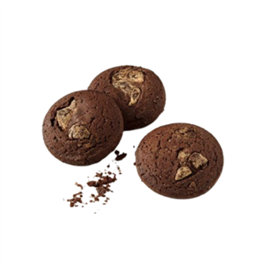 קוקיס אישי שוקולד קקאו עם שבבי שוקולד מריר אפוי 65 גרם - 40 יחידות **