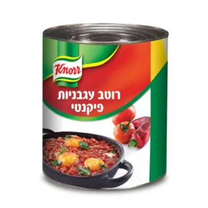 רוטב עגבניות פיקנטי A10 קנור 2.6 ק"ג