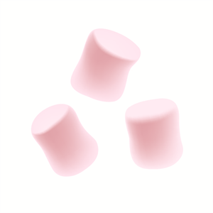 מרשמלו מיני ורוד בשקית 500 גרם