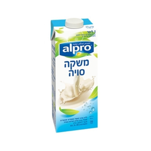 אלפרו משקה סויה 1 ליטר
