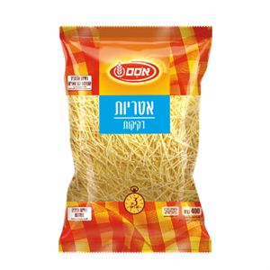 *לא פעיל* אטריות דקיקות 400 גרם (אסם) (12)$